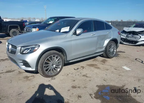 2019 Mercedes-Benz Glc Coupe 300 4Matic z USA, uszkodzony, nr VIN WDC0J4KB2KF606042